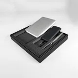 Набор подарочный BLISS: ежедневник, ручка и power bank в коробке с ложементом — фото 2