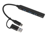 USB-хаб «Link» с коннектором 2-в-1 USB-C и USB-A, 2.0/3.0 — фото 7