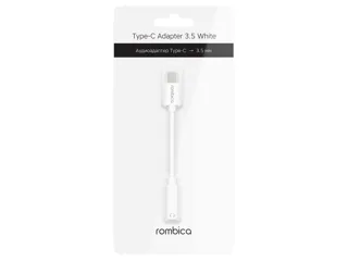 Переходник Type-C Adapter 3.5 White — фото 2