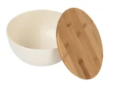 Салатник из натуральных волокон с бамбуковой крышкой «Bowl» — фото 3