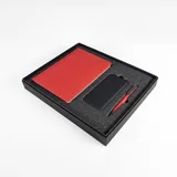 Набор подарочный BLISS: ежедневник, ручка и power bank в коробке с ложементом — фото 9