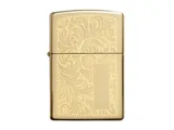 Зажигалка ZIPPO Venetian® с покрытием High Polish Brass — фото 1