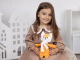 Мягкая игрушка Beastie Toys, лисенок с шарфом — фото 6