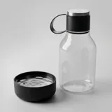 Бутылка для воды 2-в-1 «Dog Bowl Bottle» со съемной миской для питомцев, 1500 мл — фото 1