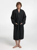 Халат вафельный Kimono — фото 14