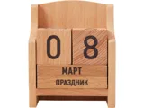 «Вечный» календарь из бука — фото 3
