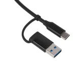 USB-хаб «Link» с коннектором 2-в-1 USB-C и USB-A, 2.0/3.0 — фото 9