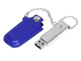 Флешка в массивном корпусе с кожаным чехлом — фото 6