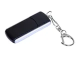 USB 3.0- флешка промо на 64 Гб с прямоугольной формы с выдвижным механизмом — фото 1