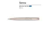 Ручка металлическая шариковая «Sienna» — фото 2