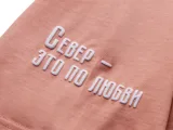 Футболка оверсайз «Berlin» унисекс с пуффом, ДТФ и лейблом — фото 5