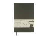 Скетчбук "Sketch & Art" в мягком переплете 140х210 мм, 100 л. бежевой бумаги 100 гр. — фото 16