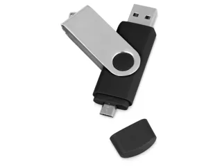 USB/micro USB-флешка на 16 Гб «Квебек OTG» — фото 1
