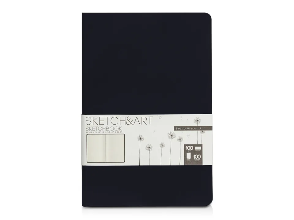 Скетчбук «Sketch & Art» 100 г/м2, soft-touch