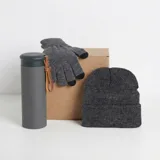 Набор подарочный GET WARM-2: перчатки, шапка, термос — фото 13