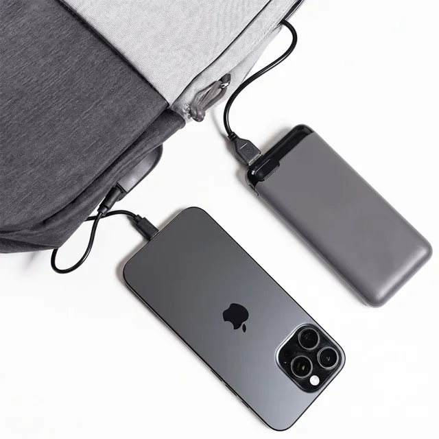 Набор подарочный POWER BEAM: рюкзак c USB портом и power bank