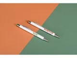 Ручка металлическая шариковая «Flowery» со стилусом — фото 9