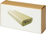Портативное зарядное устройство «Tulda» из бамбука, 20000 mAh — фото 6