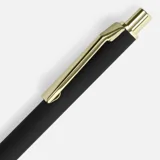 Ручка шариковая Lobby Soft Touch Gold — фото 3