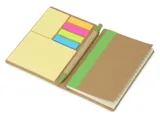 Блокнот А6 «Write and stick» с ручкой и набором стикеров — фото 29