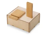 Подарочный набор с БЗУ и внешним аккумулятором «Bamboo Set» — фото 1