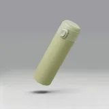 Вакуумная термокружка c кнопкой «Guard», soft-touch, 400 мл, тубус — фото 34