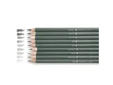 Набор из 12 чернографитовых карандашей «Sketch & Art» 2Н - 9В — фото 5