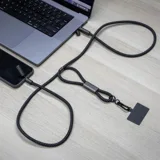Шнурок-держатель для телефона с зарядным кабелем USB-C на USB-C/Lightning «Lany Eco Charge» — фото 8