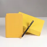 Набор подарочный SMALL IDEA: блокнот и ручка в подарочной коробке — фото 3